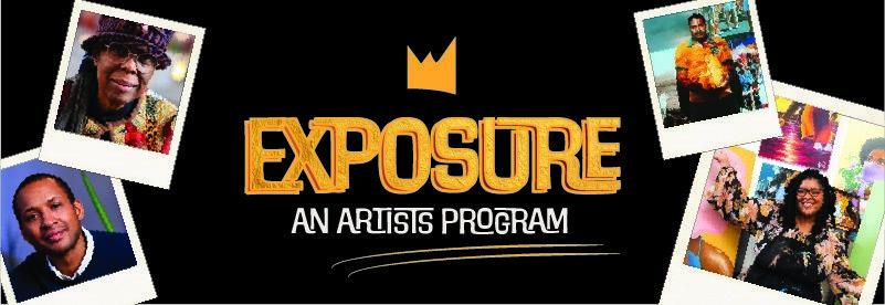 Exposure Artist Program 2023. Design by Trenita Finney.